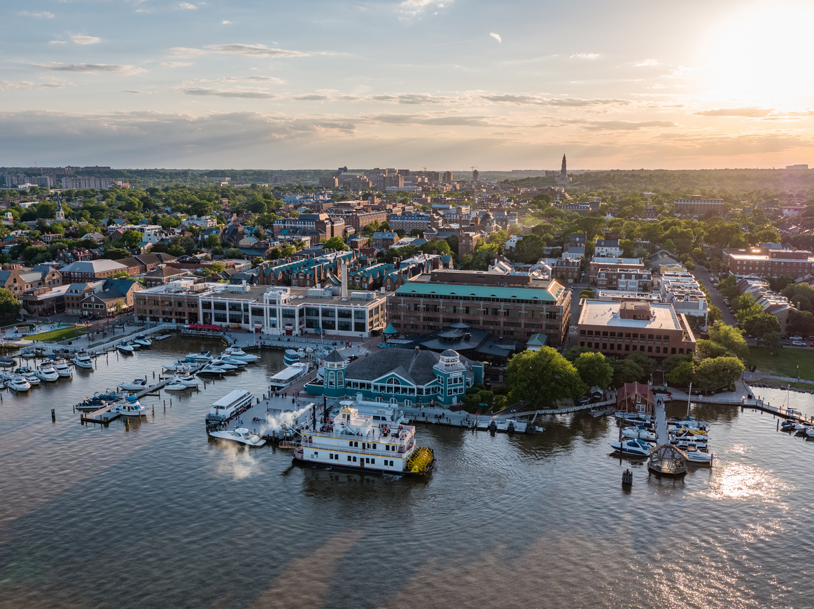 Panoramic Image of Alexandria, VA